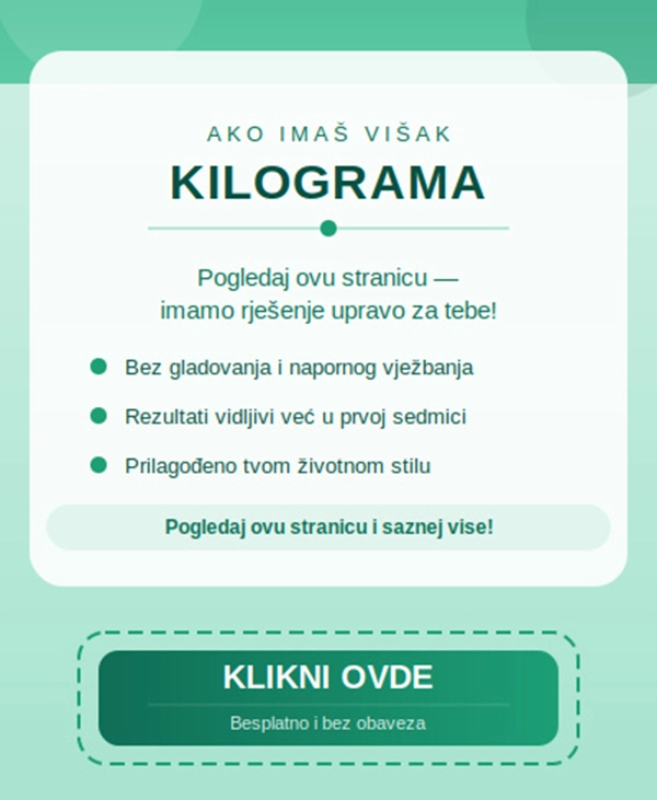 Reši se viska kilograma